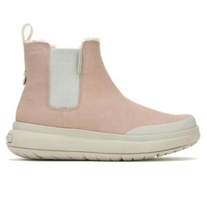 Women's Pink Merrell Marquette Thermo Pull On Waterproof Shoes